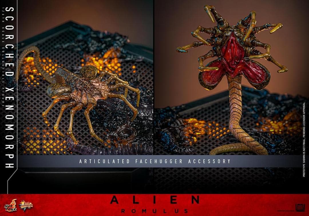 ムービー・マスターピース エイリアン:ロムルス スコーチド・ゼノモーフ 1/6