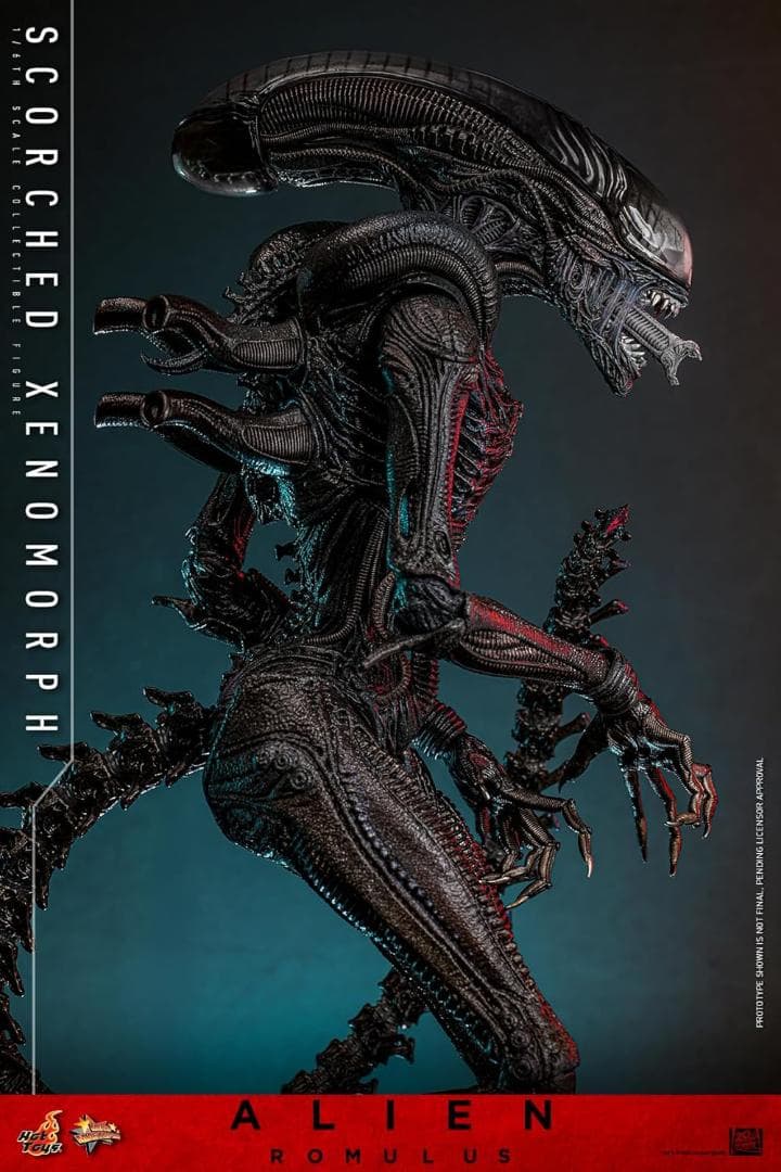 ムービー・マスターピース エイリアン:ロムルス スコーチド・ゼノモーフ 1/6