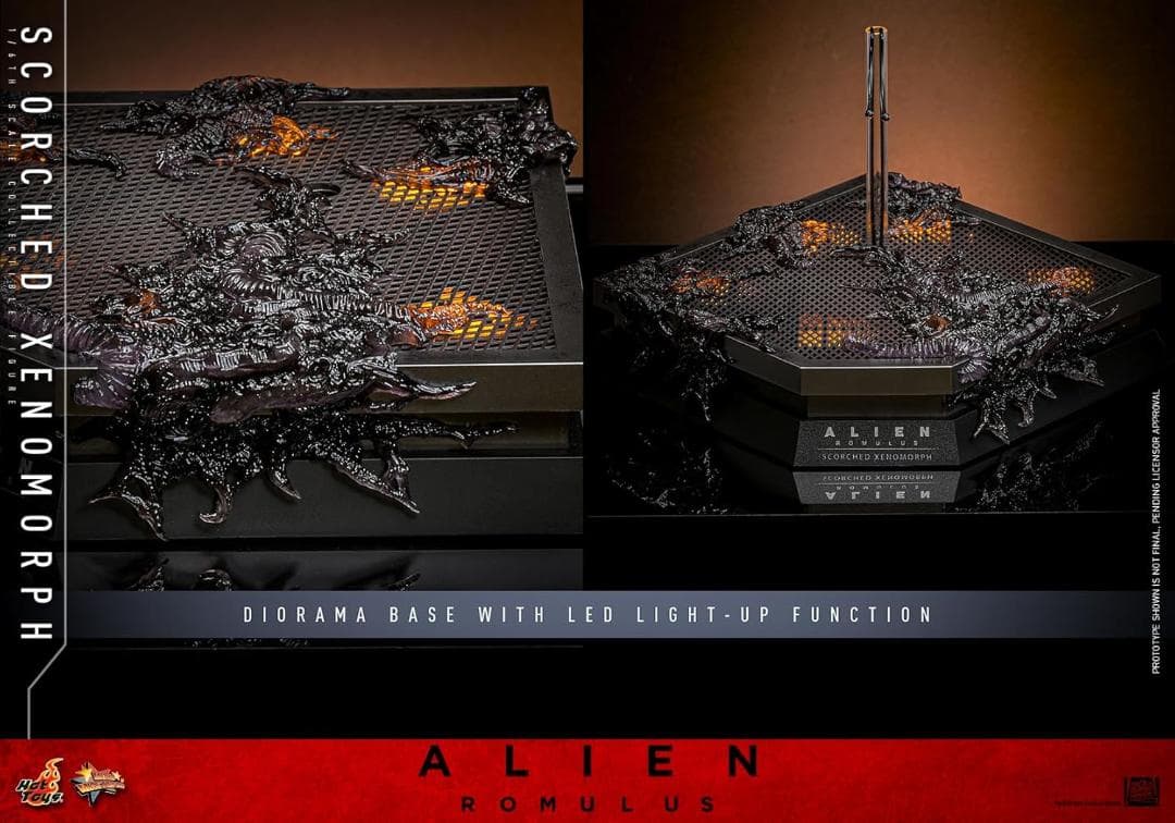 ムービー・マスターピース エイリアン:ロムルス スコーチド・ゼノモーフ 1/6