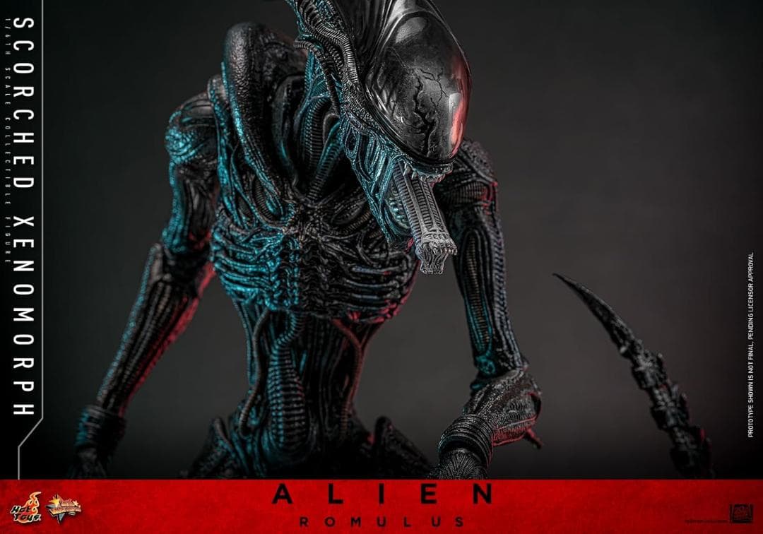 ムービー・マスターピース エイリアン:ロムルス スコーチド・ゼノモーフ 1/6