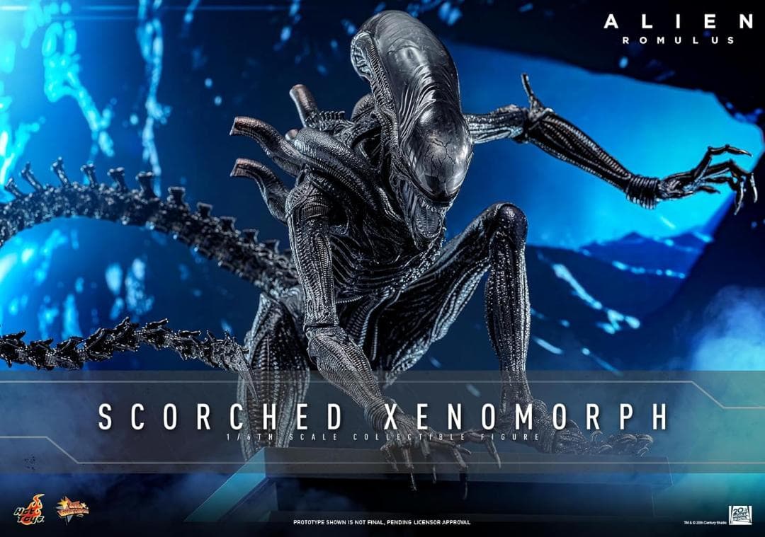 ムービー・マスターピース エイリアン:ロムルス スコーチド・ゼノモーフ 1/6