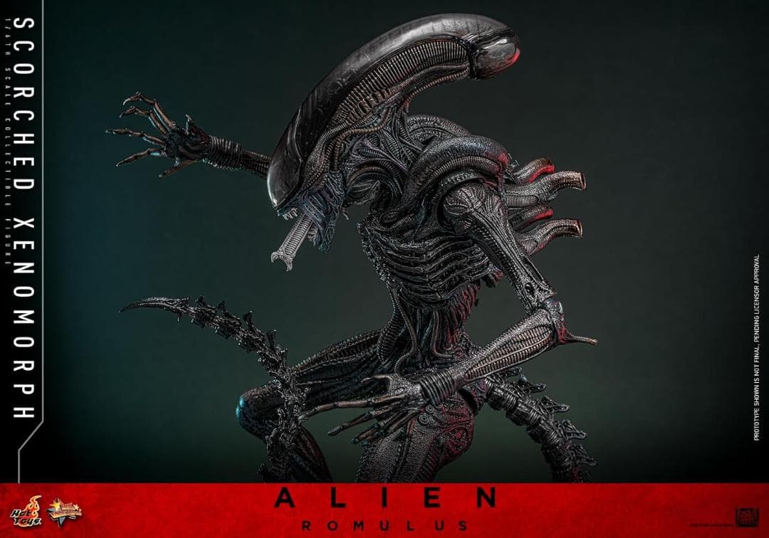 ムービー・マスターピース エイリアン:ロムルス スコーチド・ゼノモーフ 1/6