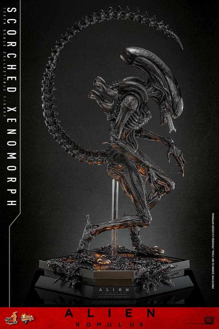 ムービー・マスターピース エイリアン:ロムルス スコーチド・ゼノモーフ 1/6