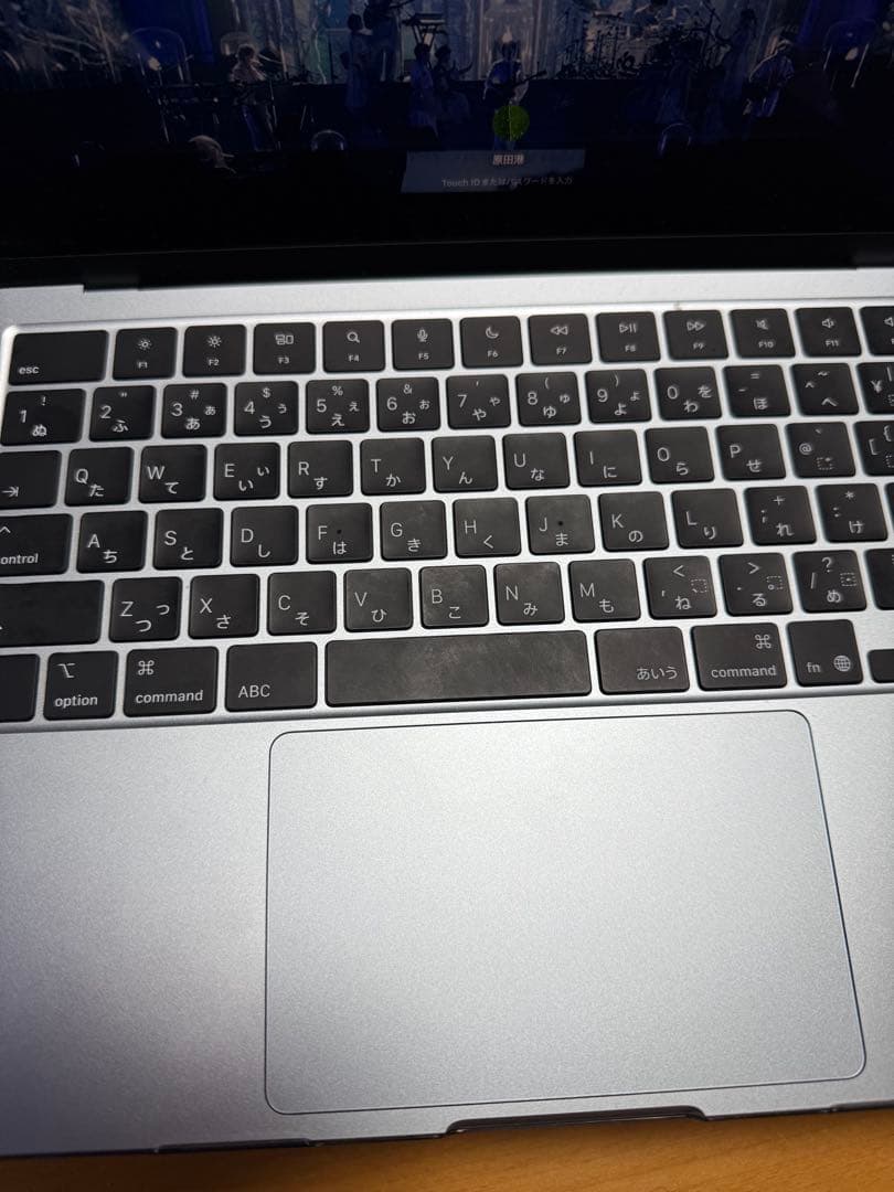 Apple MacBook Air M4スカイブルー