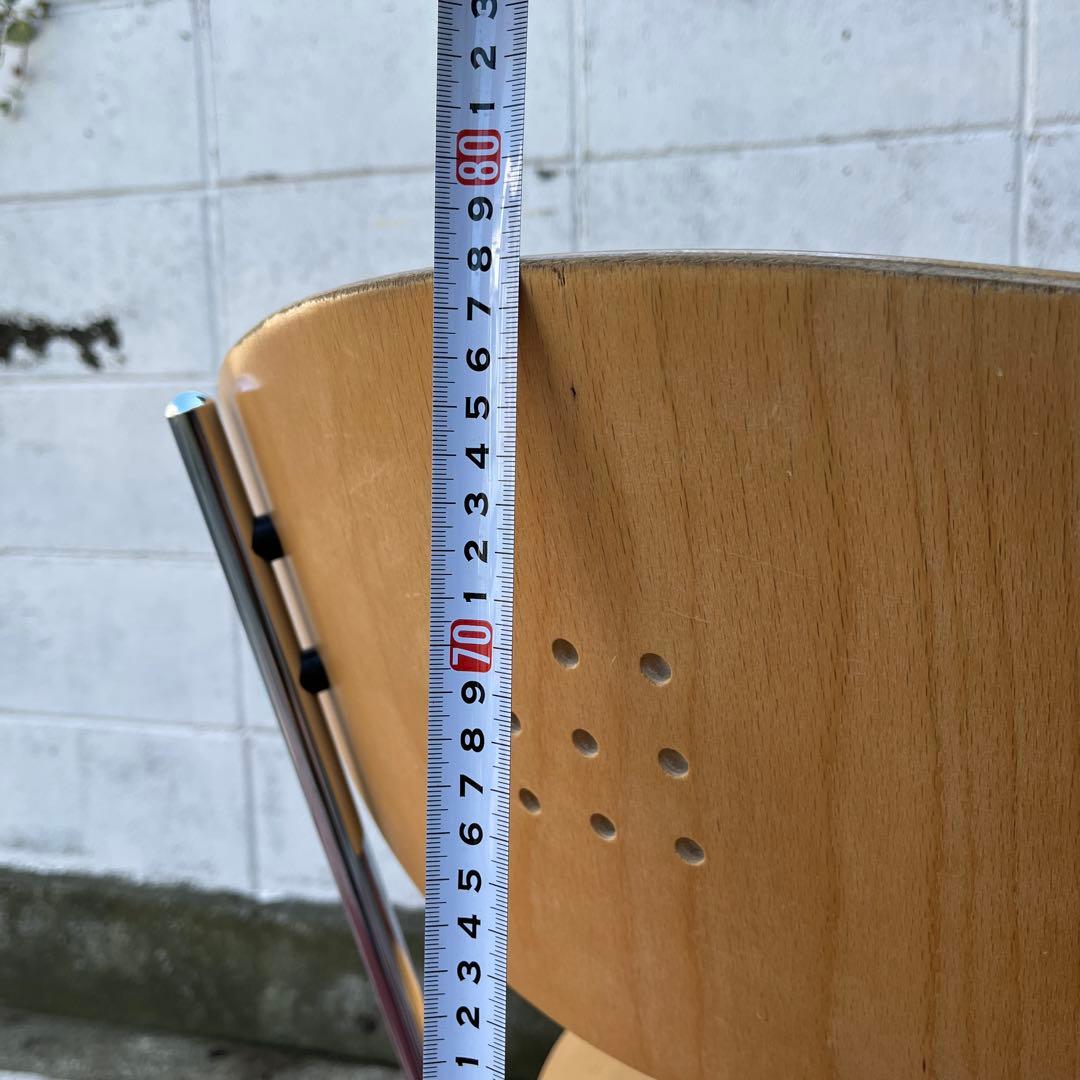 モダンデザイン◾️KOKUYO コクヨ プライウッド座面 チェア 椅子 イス