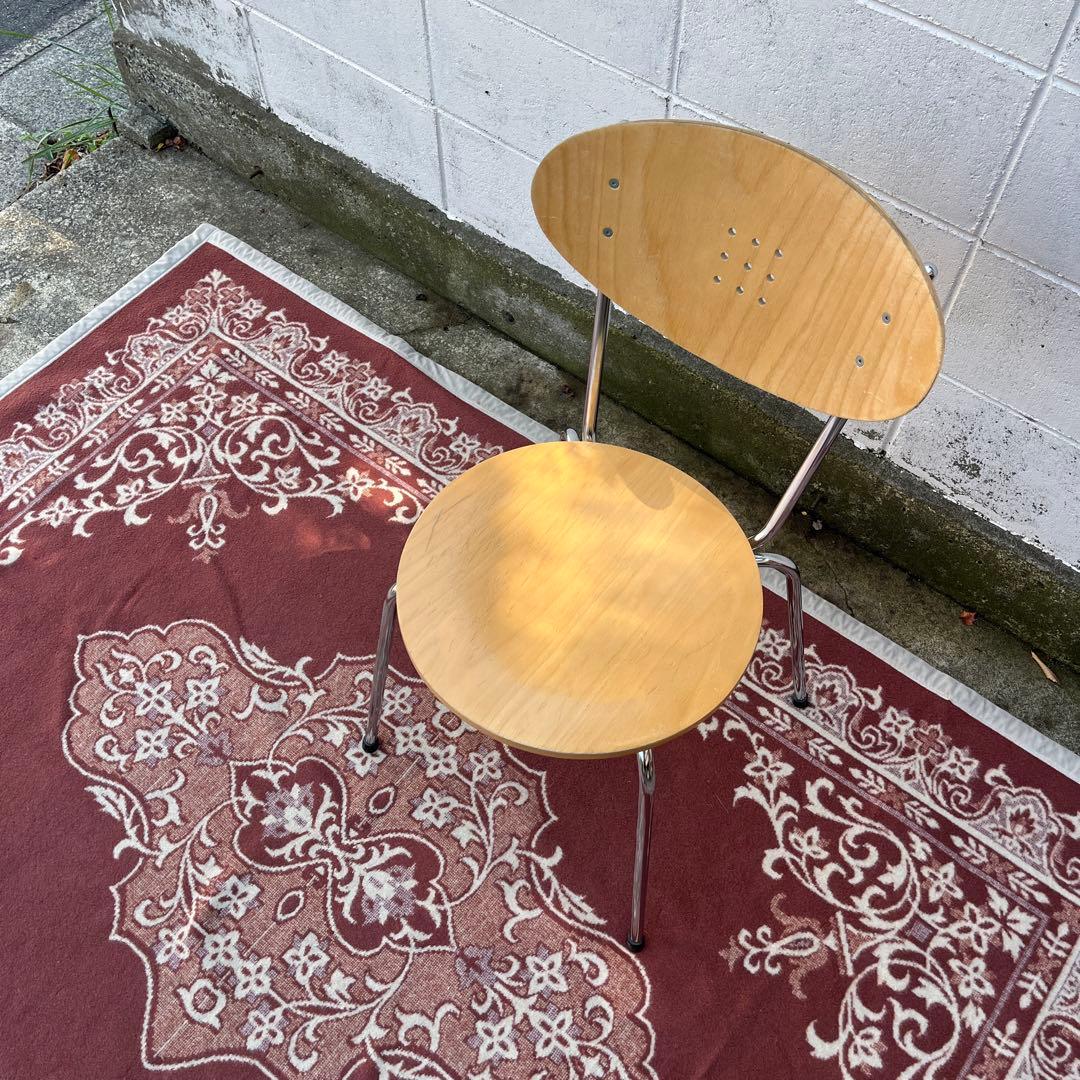 モダンデザイン◾️KOKUYO コクヨ プライウッド座面 チェア 椅子 イス