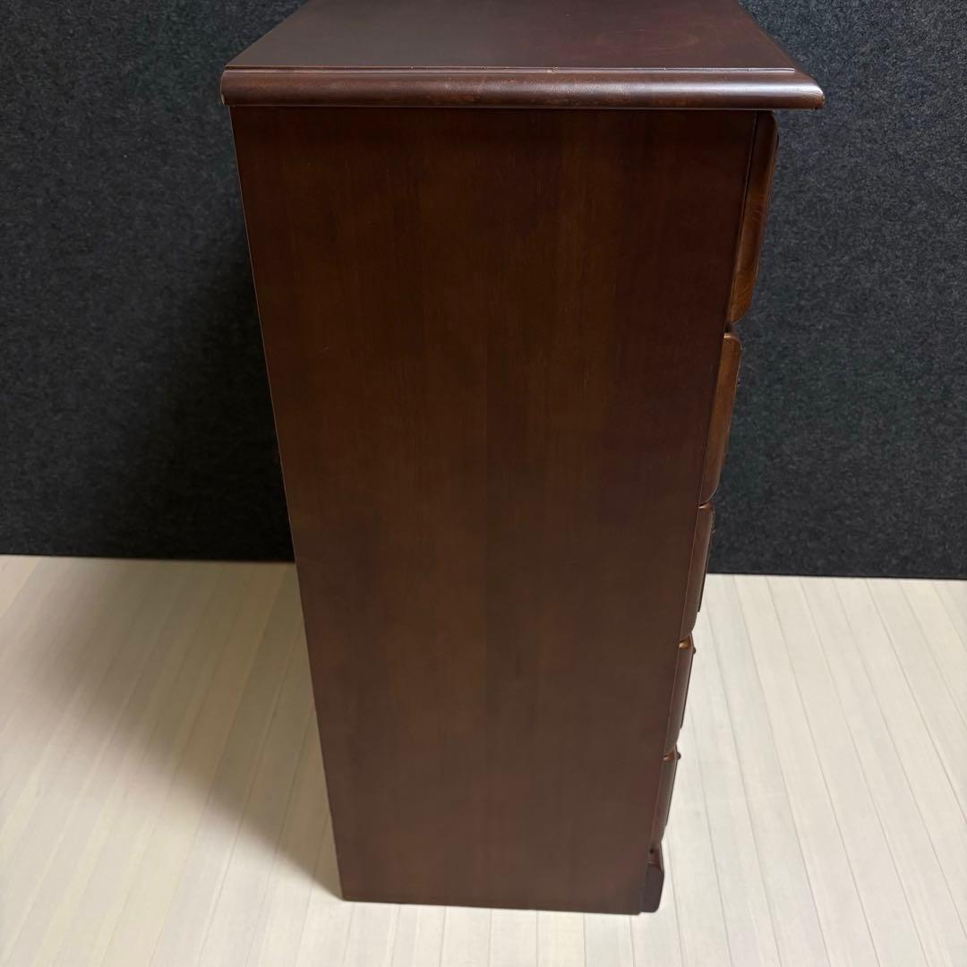 北欧　アンティーク　チェスト　5段　ヴィンテージ　収納棚　箪笥　木製チェスト