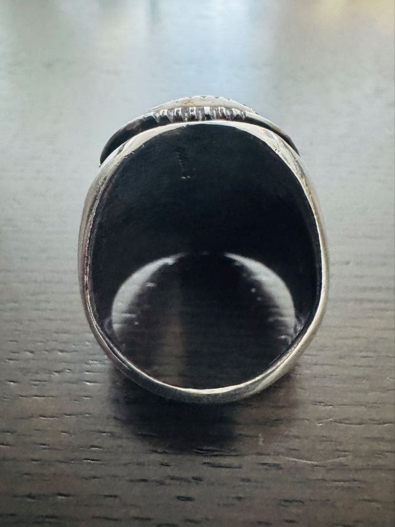 天然ターコイズリング 1970年代 ナバホ インディアンジュエリー