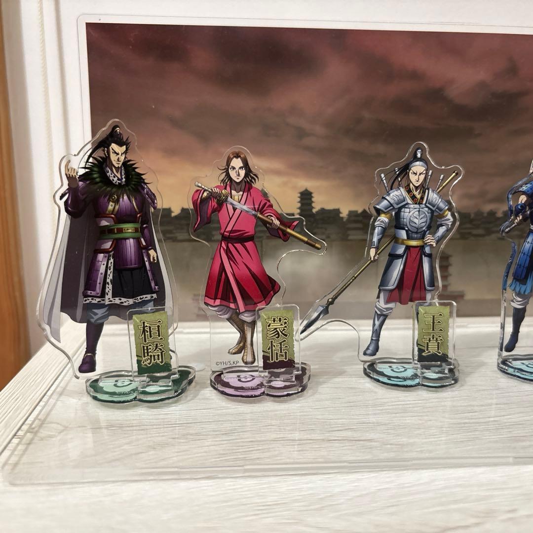 アクリルフィギュア 「キングダム」6つとアクリル背景 (城)