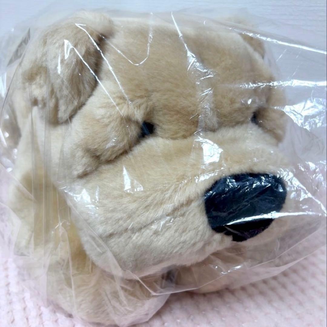 【レア】【45cm】フランス La Pelucherie 犬ぬいぐるみ