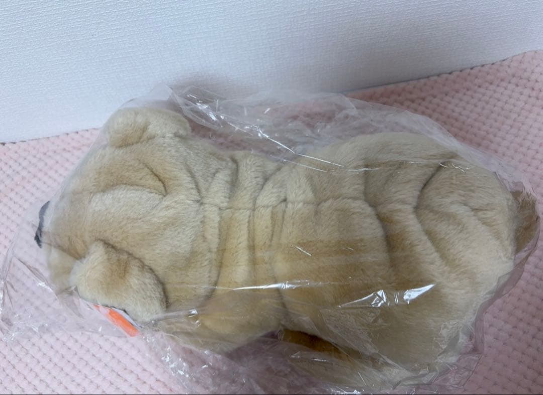 【レア】【45cm】フランス La Pelucherie 犬ぬいぐるみ