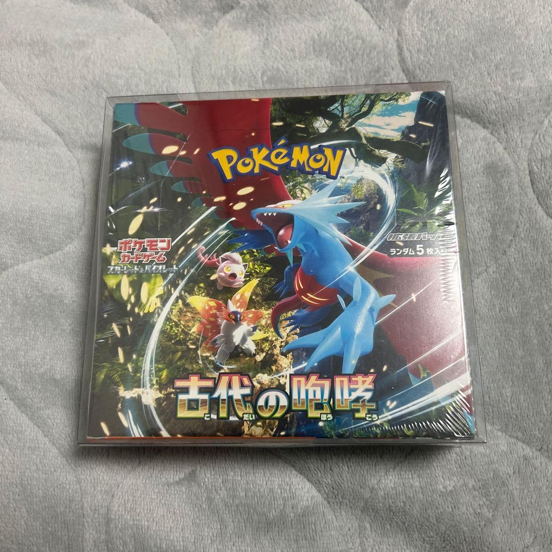 新品　未開封　ポケモンカード 拡張パック 古代の咆哮 1BOXシュリンク付き