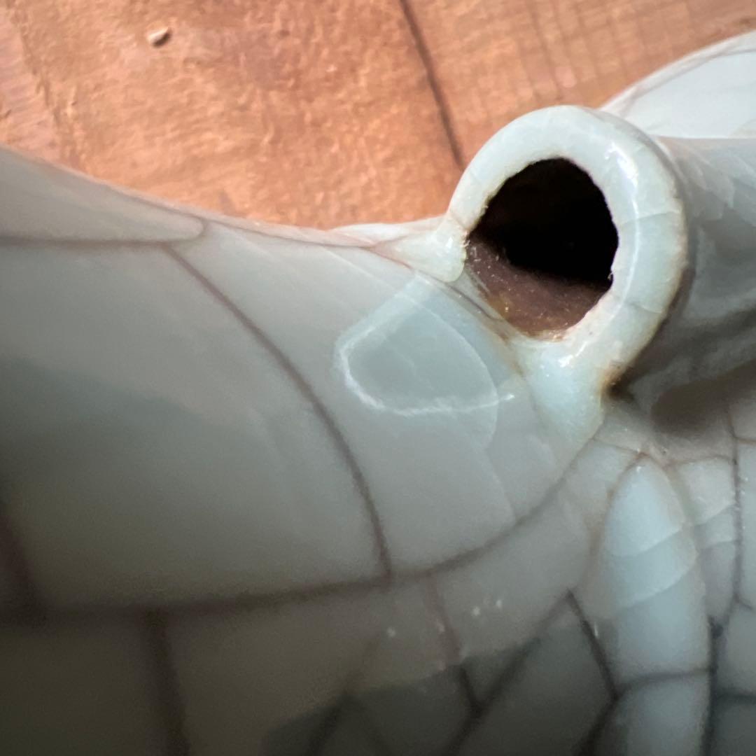 Quco….様　実家整理　古い青磁の花瓶　中国？