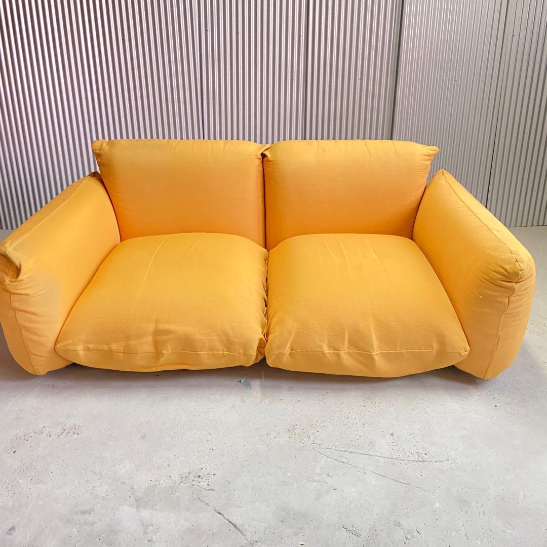 arflex アルフレックス マレンコ 2人掛け ソファ イエロー