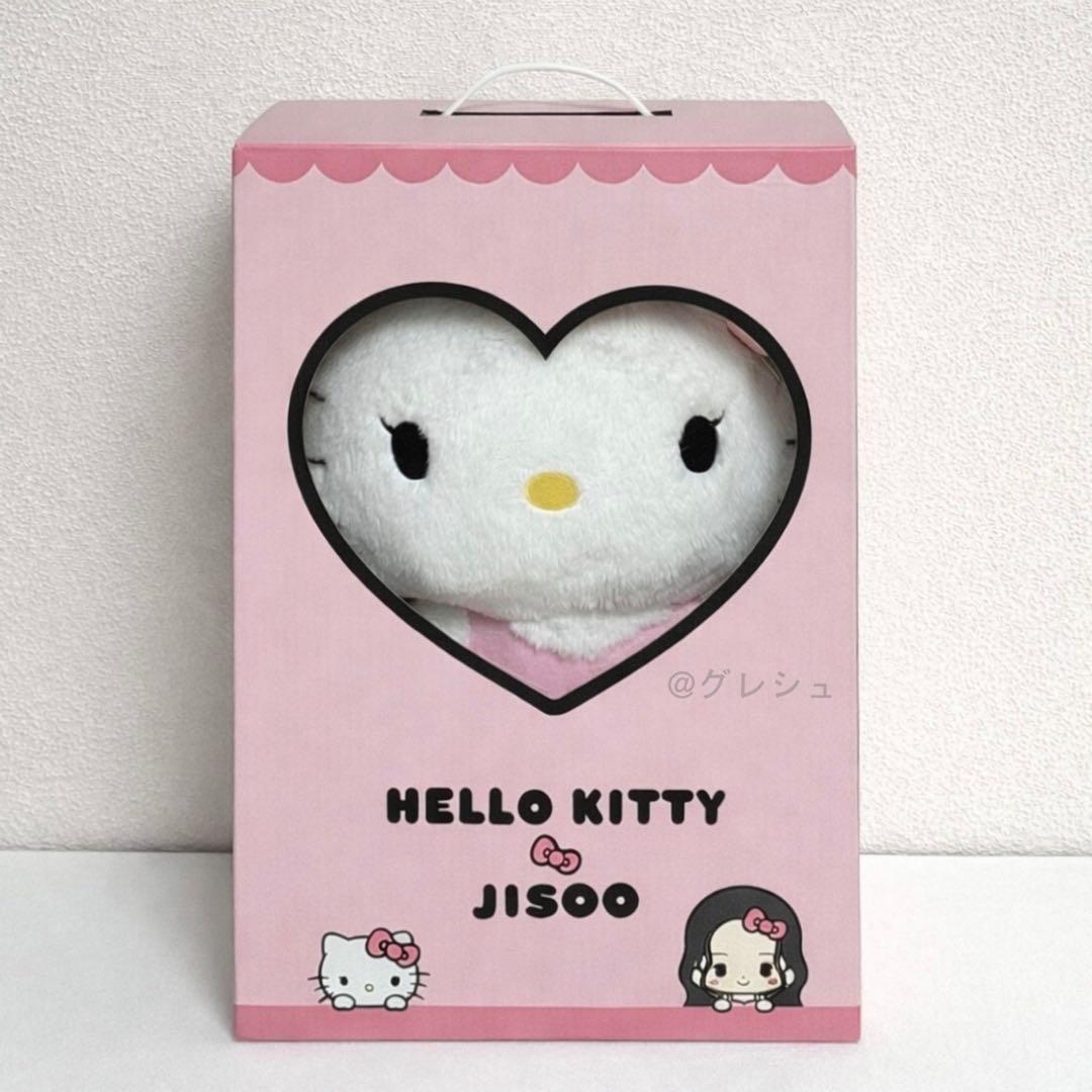 【韓国限定】HELLO KITTY × JISOO 40cm ぬいぐるみ
