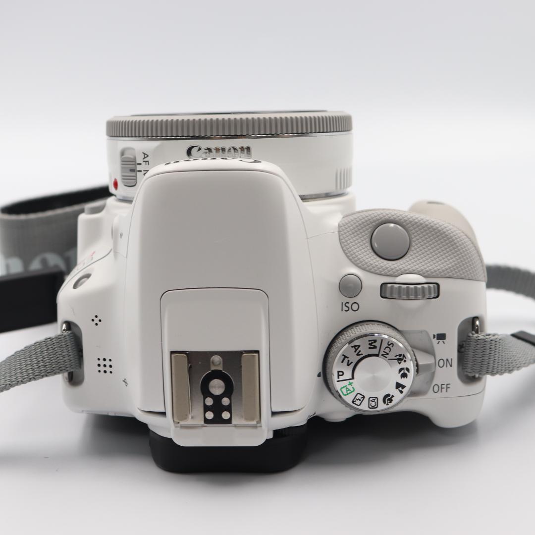 【美品】【希少ホワイト】Canon EOS Kiss X7 ホワイト レンズ2本