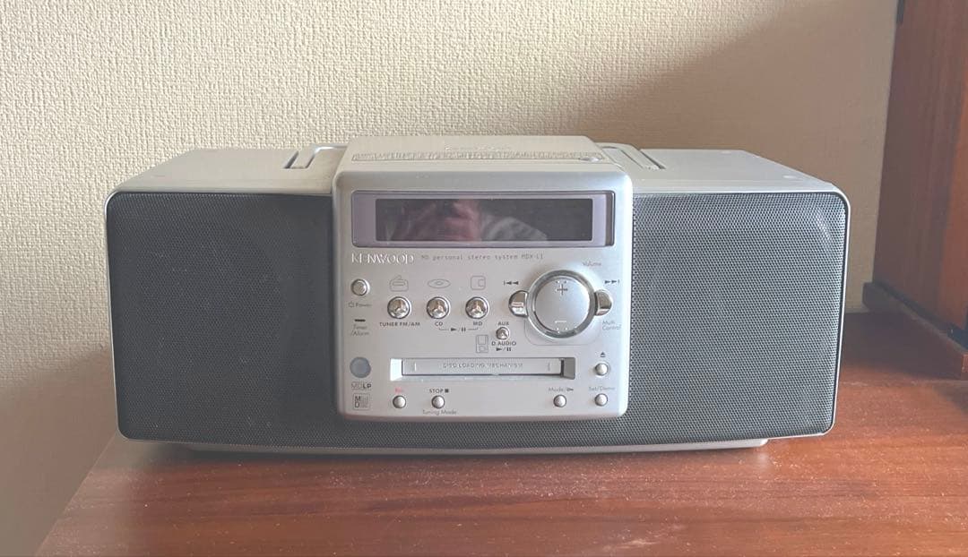 KENWOOD MDX-L1-H CD・MD・ラジオパーソナルステレオシステム