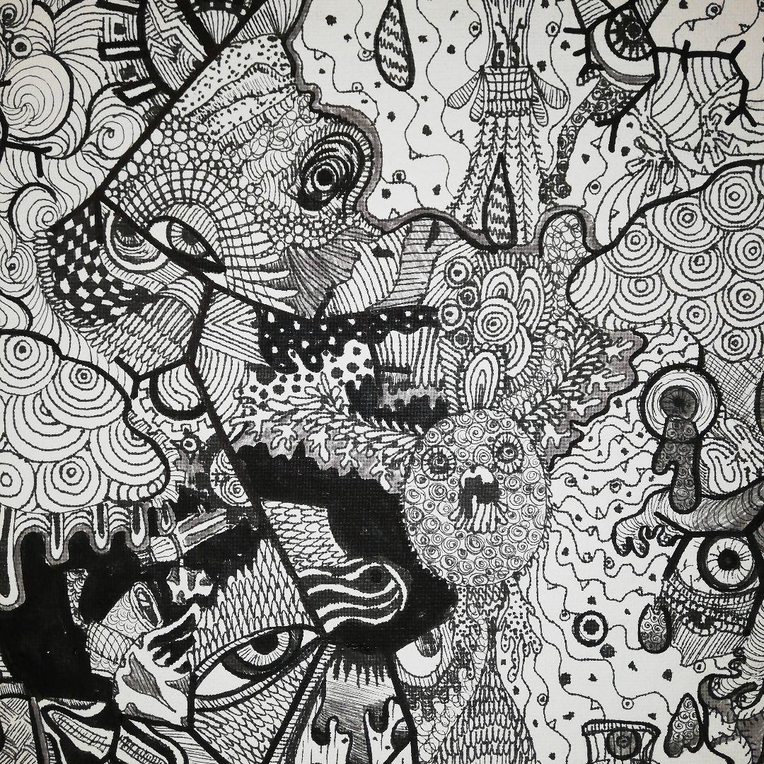 絵画 Sky Dragons