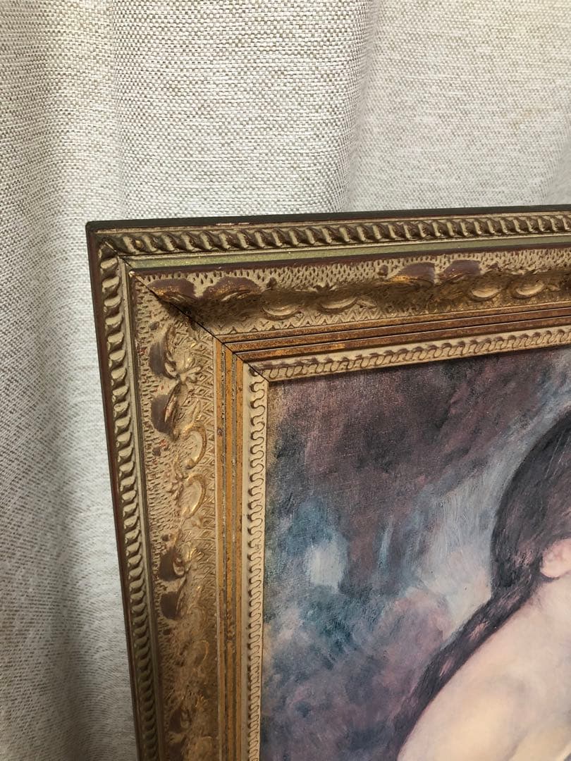 ルノワール　花を持つ少女