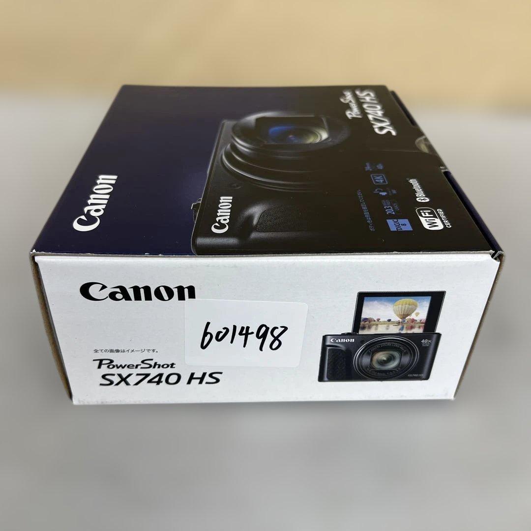 601498 Canon PowerShot SX740 HS ブラック