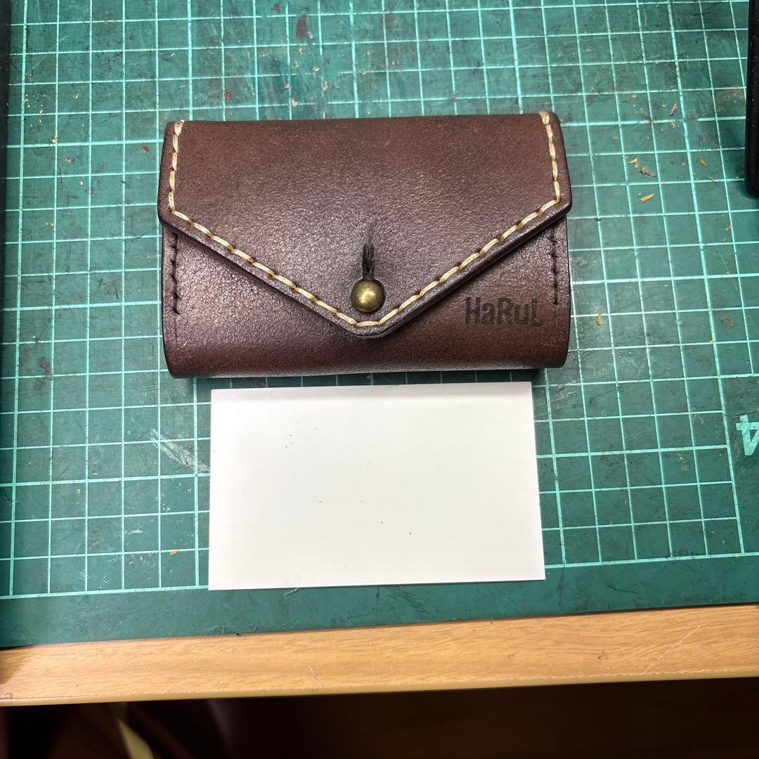 ダークブラウン レザー ケース