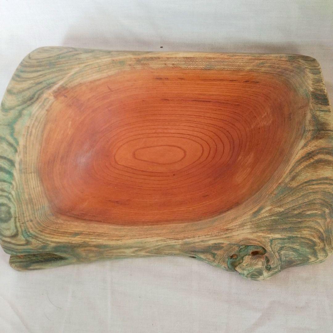 no181 ケヤキの美しさと自然美の菓子器