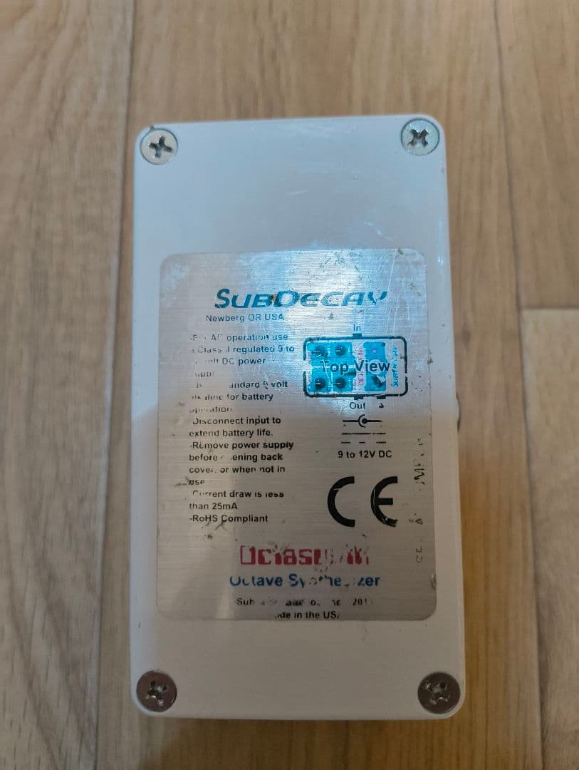 ギター SubDecay Octasynth