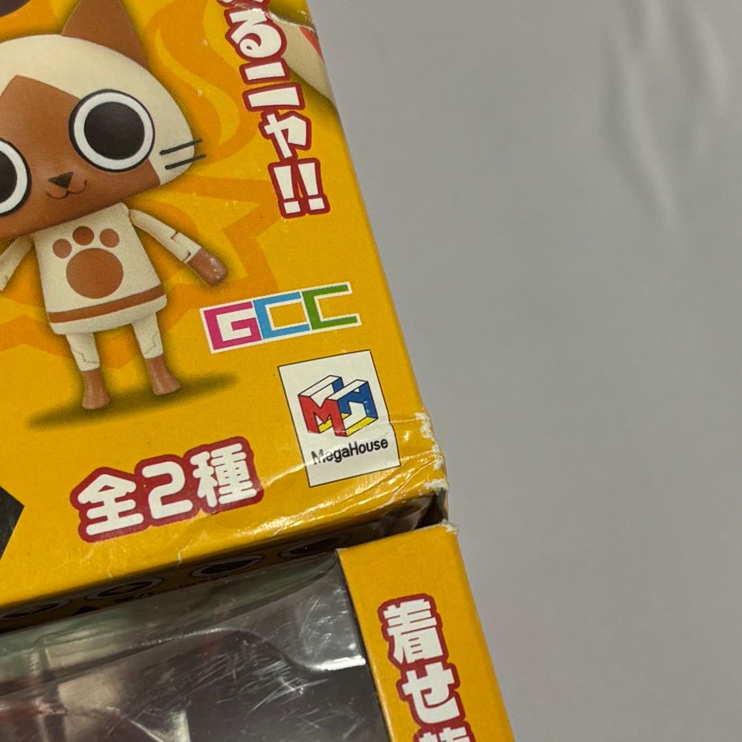 動く！ アイルー フィギュア 2種類セット レウスネコ レイアネコ モンハン