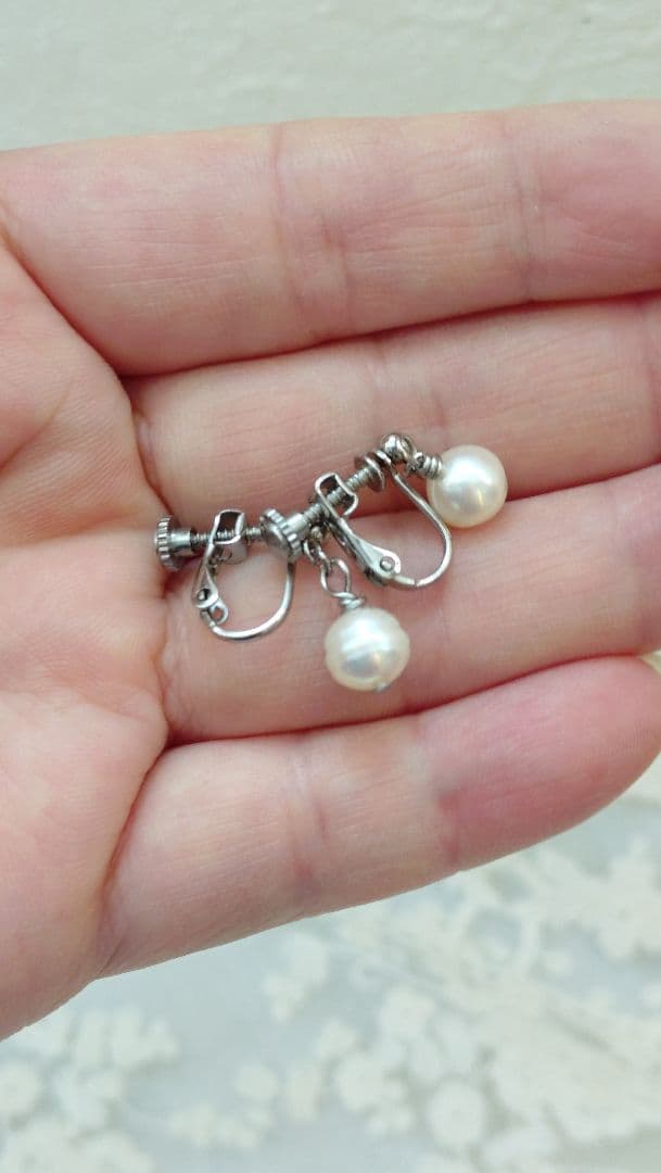 こや真珠(パール) 連ネックレス イヤリングセット