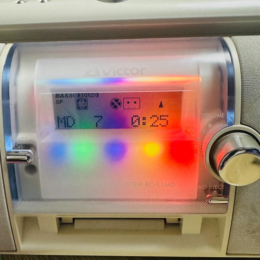 ☆Victor Clavia RC-L1MD CD/MDラジカセ 動作OK