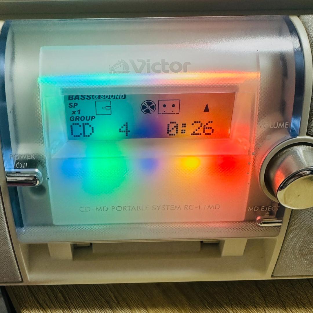 ☆Victor Clavia RC-L1MD CD/MDラジカセ 動作OK