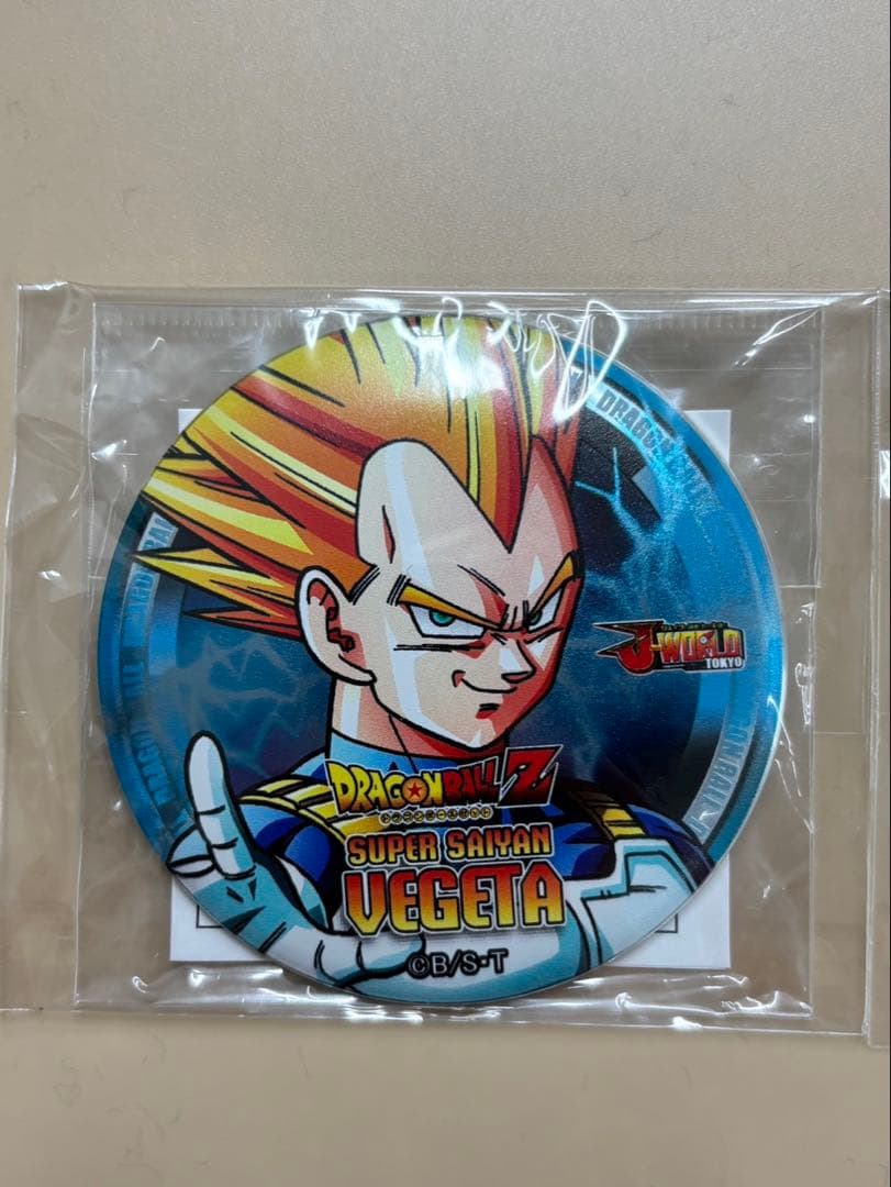 ドラゴンボール缶バッジ2個セット　ドラゴンボール　J-WORLD　マグネット付