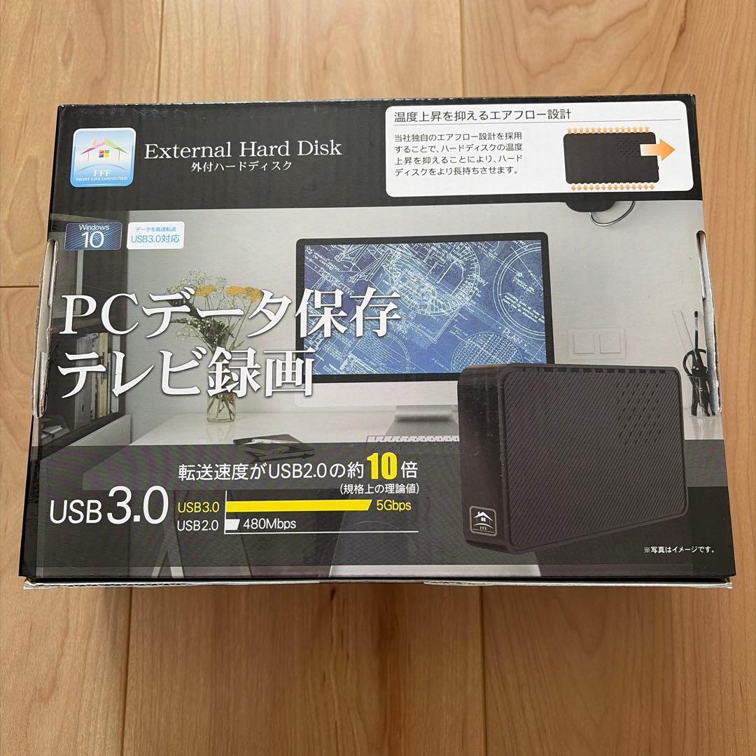 External Hard Disk USB 3.0 テレビ録画対応