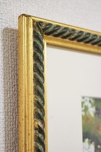 セール！ イタリア 額絵 新品 風景柄 正方形 モダン クラシック 796546