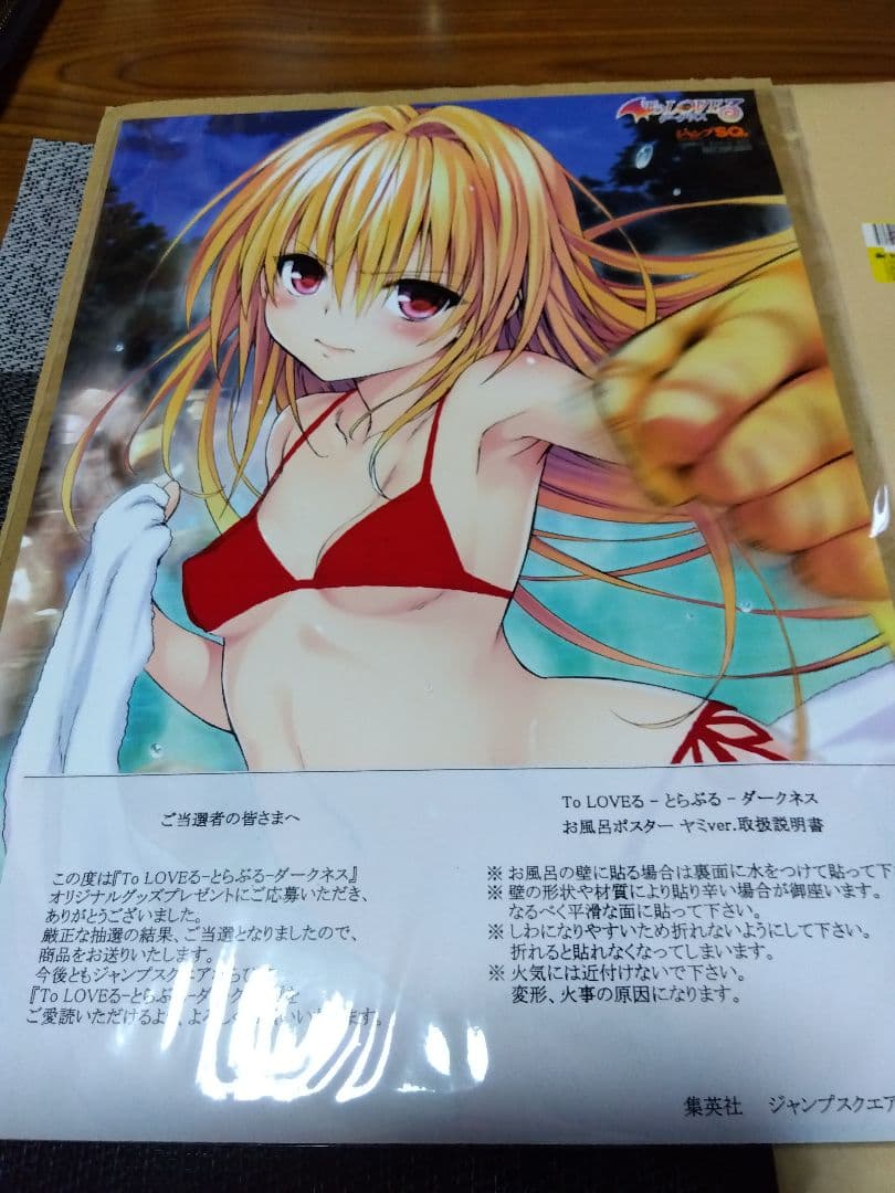 To LOVEる -とらぶる-ダークネス 金色の闇 お風呂ポスター