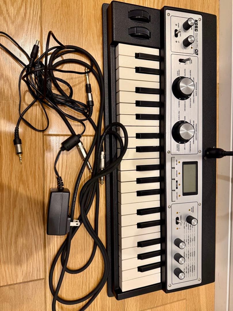【美品】KORG microKORG ボコーダー アナログシンセサイザー 37鍵