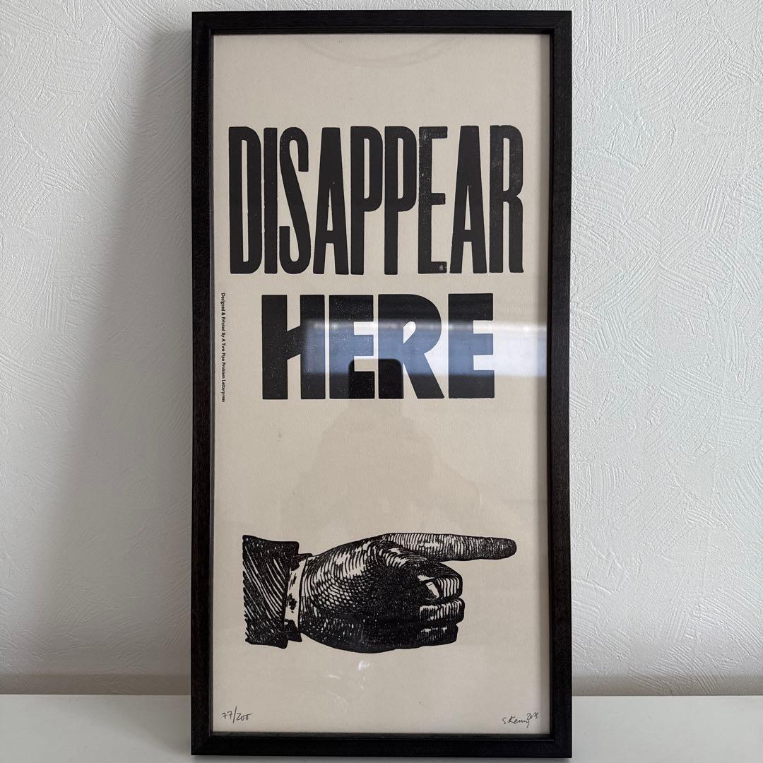 コレクション A TWO PIPE PROBLEM LETTERPRESS