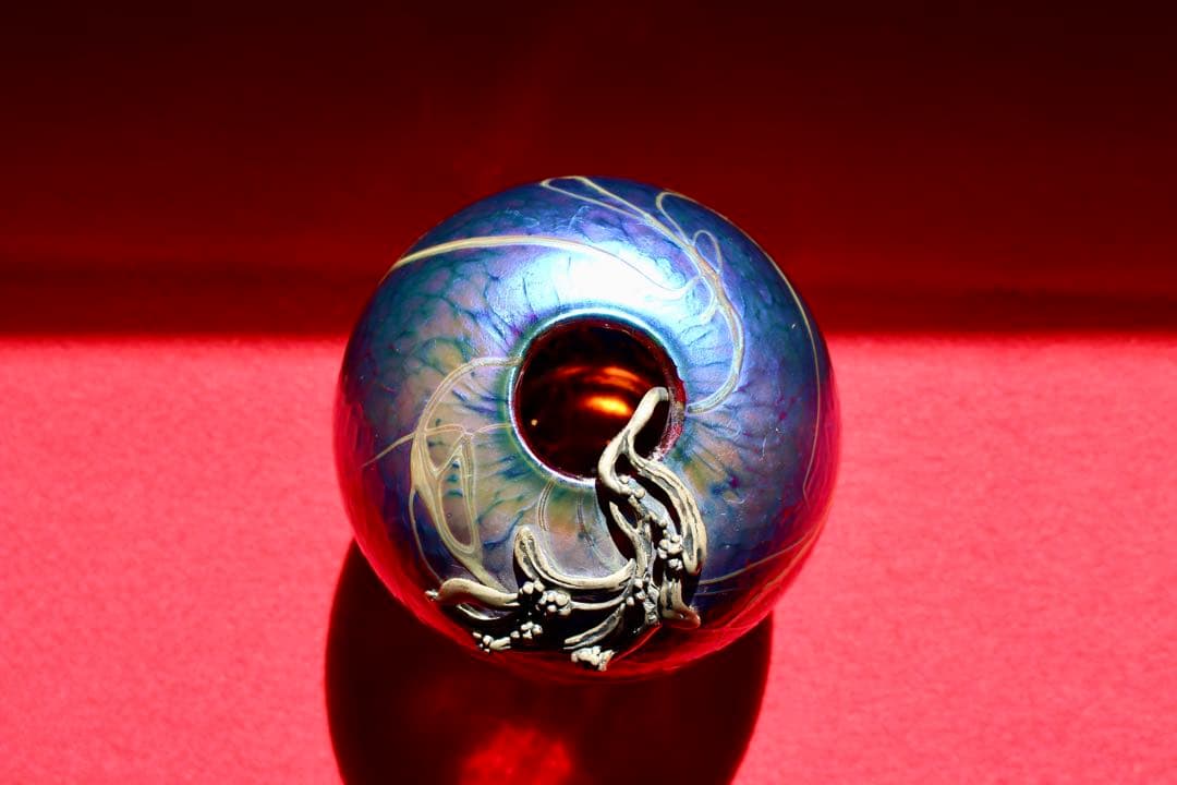 ガラスコレクション【COLIN HEANEY オーストラリア　花瓶　海モチーフ】