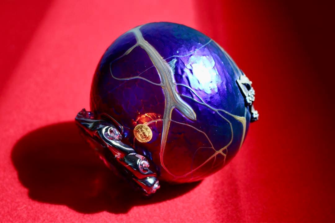 ガラスコレクション【COLIN HEANEY オーストラリア　花瓶　海モチーフ】