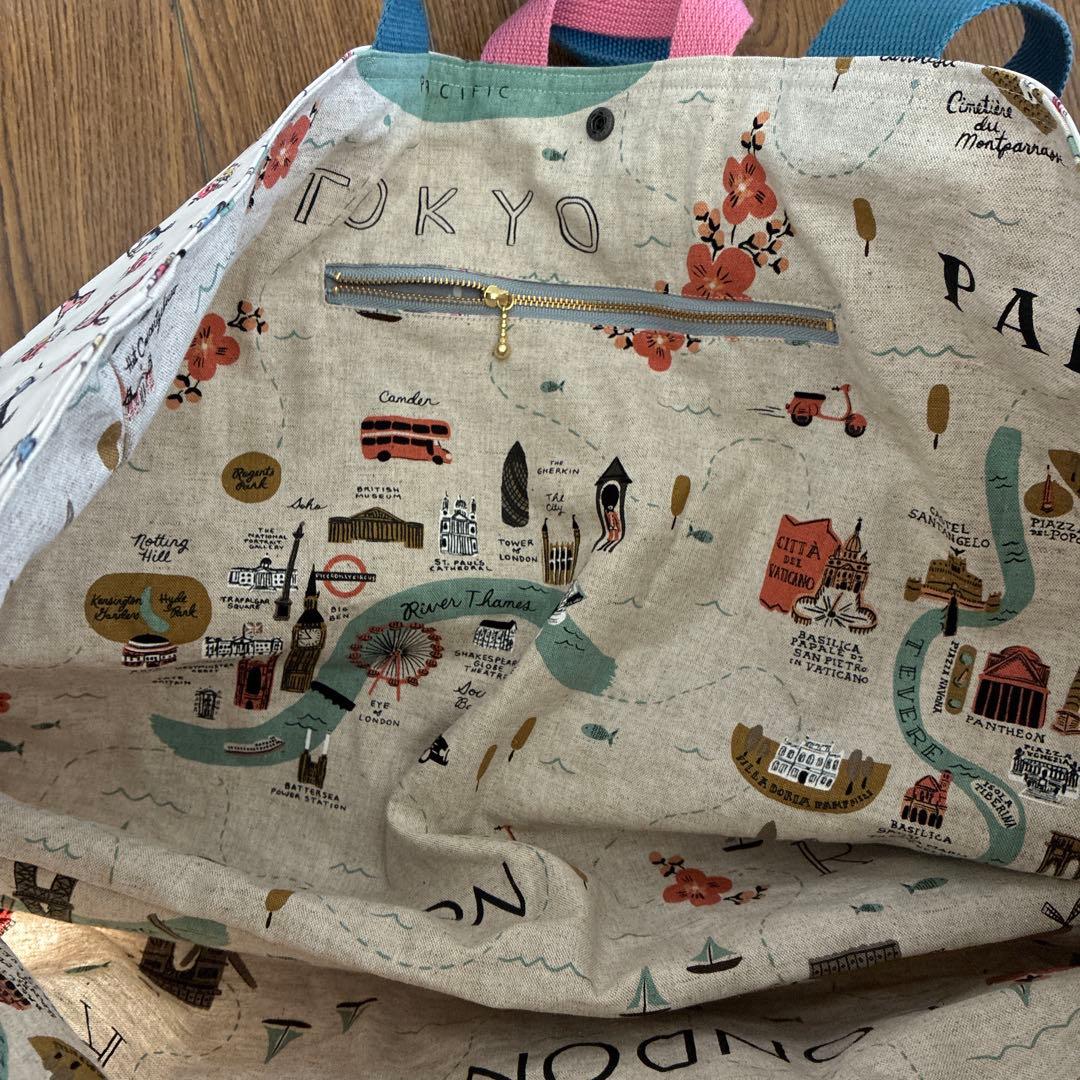 なおみママ様　cotton&steal fabric handmade bag