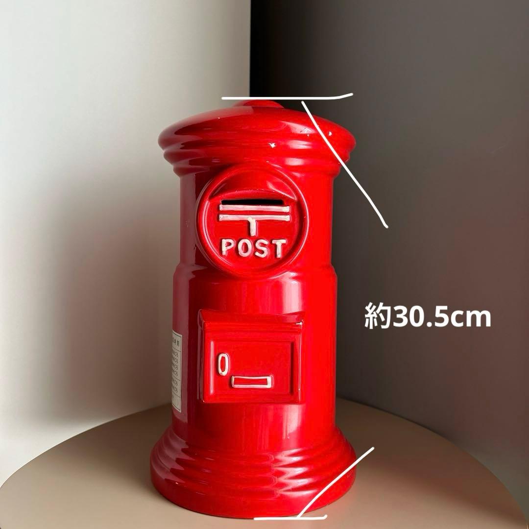 貯金箱 郵便ポスト ビンテージ 昭和 レトロ アンティーク 置物 ポスト 希少