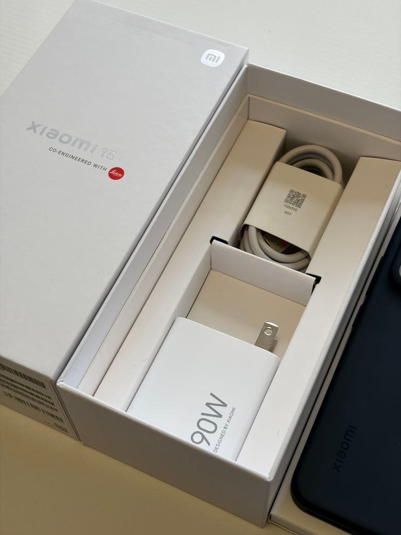 【新品】Xiaomi 15 ブラック 512GB 国内版SIMフリー