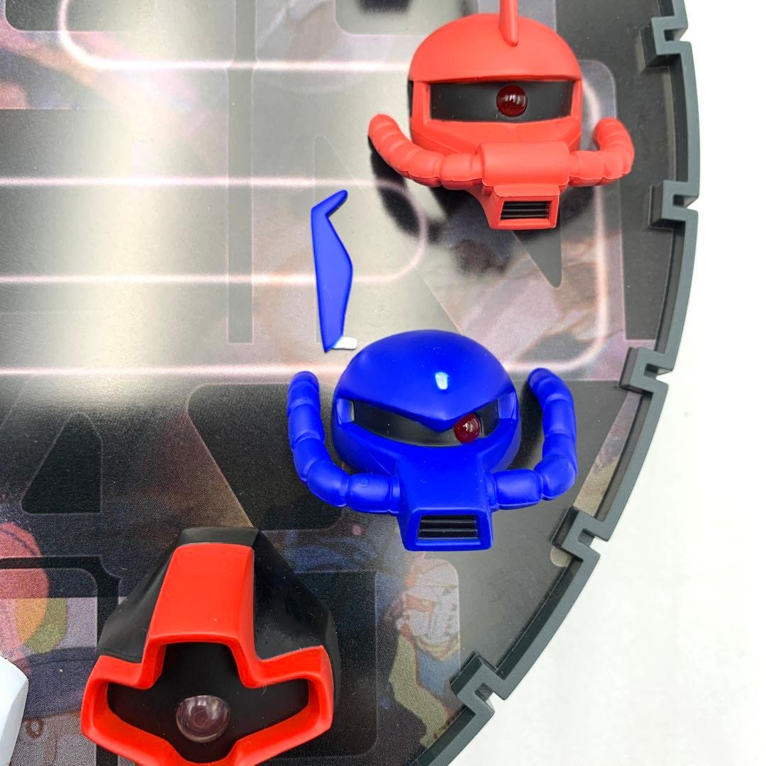 （ジャンク） 機動戦士ガンダム　3Dクロック 掛け時計　39911