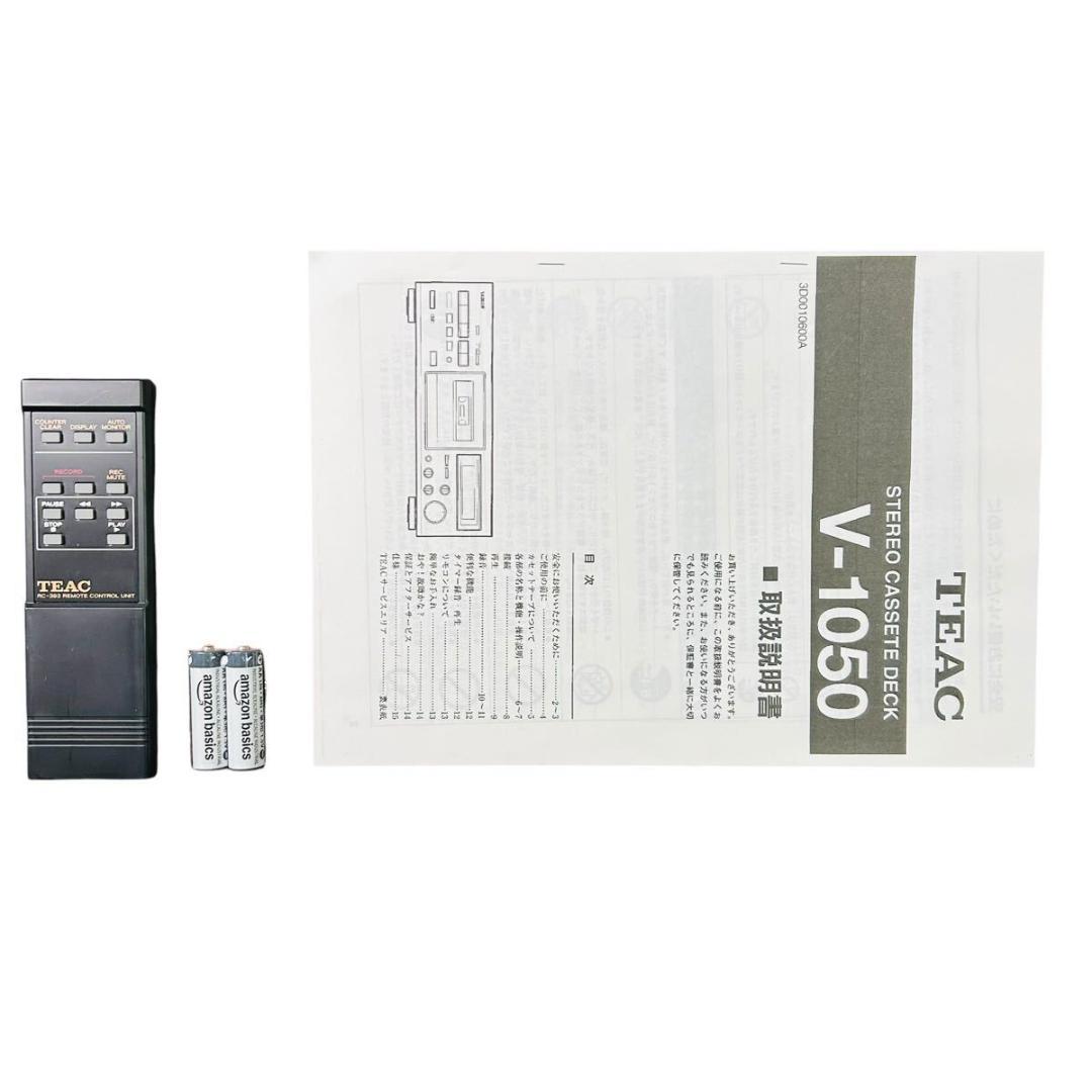 TEAC カセットデッキ ゴールド V-1050 N