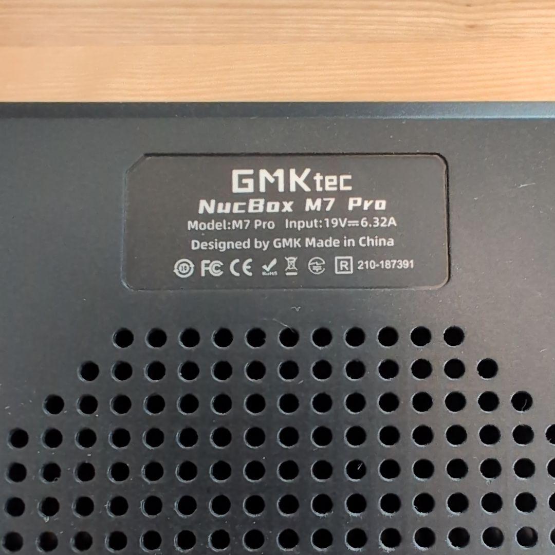 【美品】GMKtec M7 Pro Ryzen 9 PRO 6950H