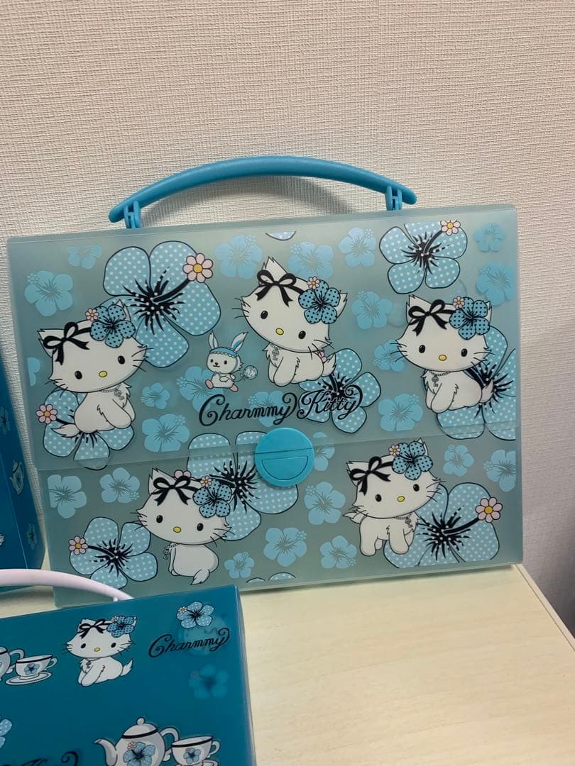 サンリオ　チャーミーキティ ハンディケース 書類ケース ファイルケース　レア