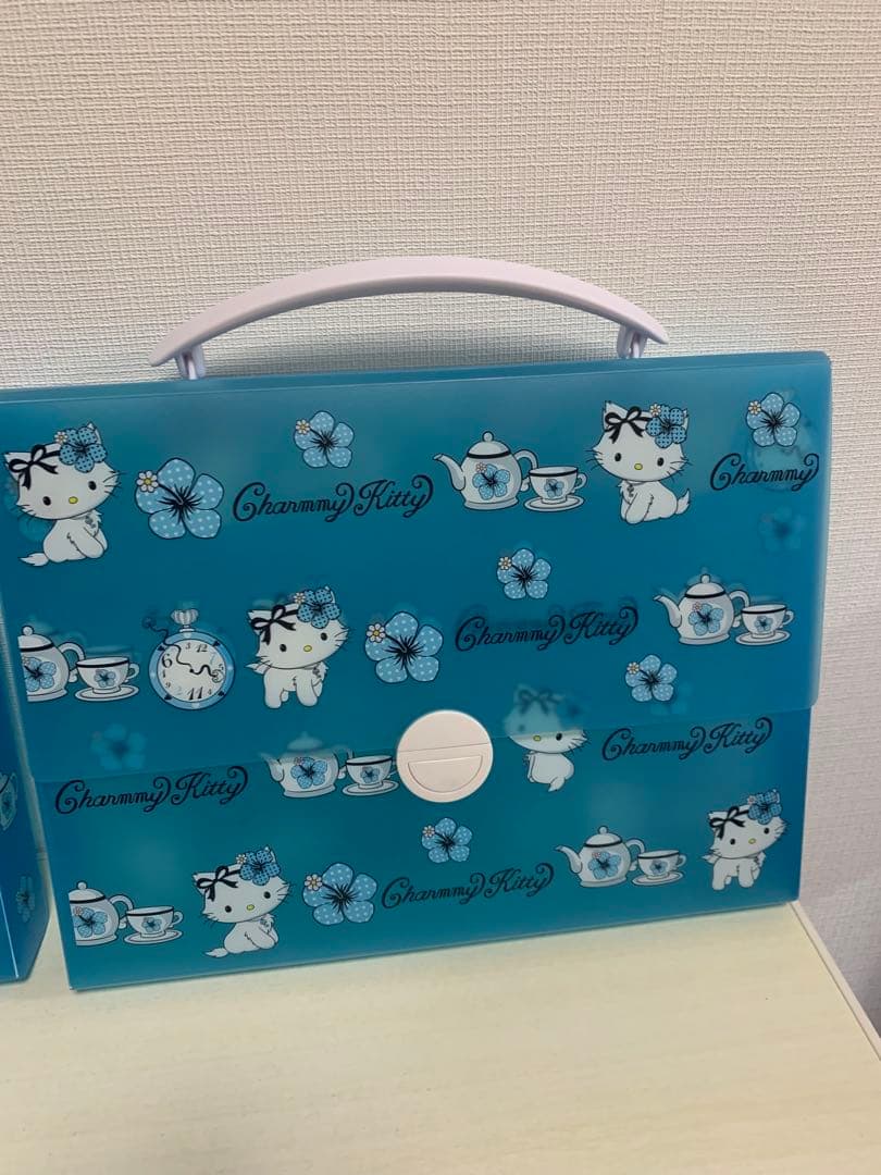 サンリオ　チャーミーキティ ハンディケース 書類ケース ファイルケース　レア