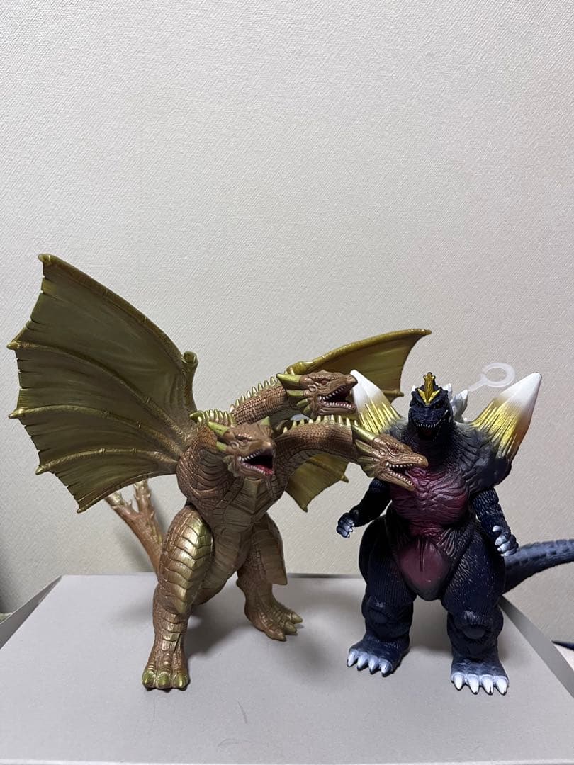 ゴジラ　　ソフビセット　ジャンク品