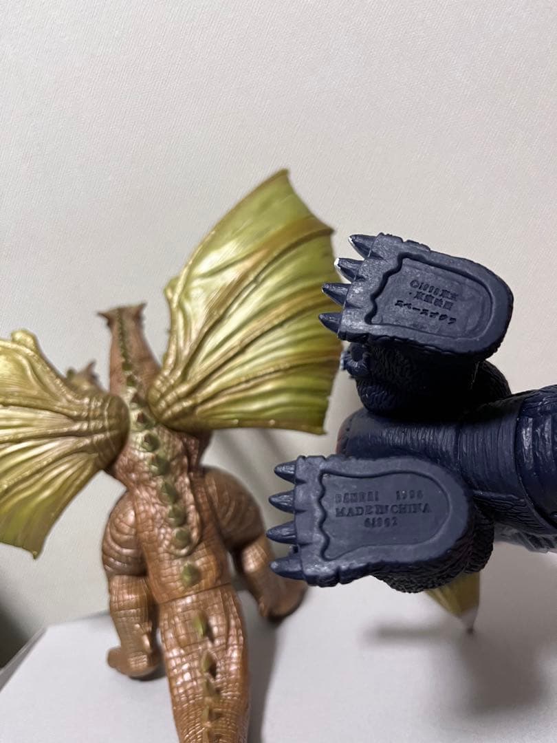 ゴジラ　　ソフビセット　ジャンク品