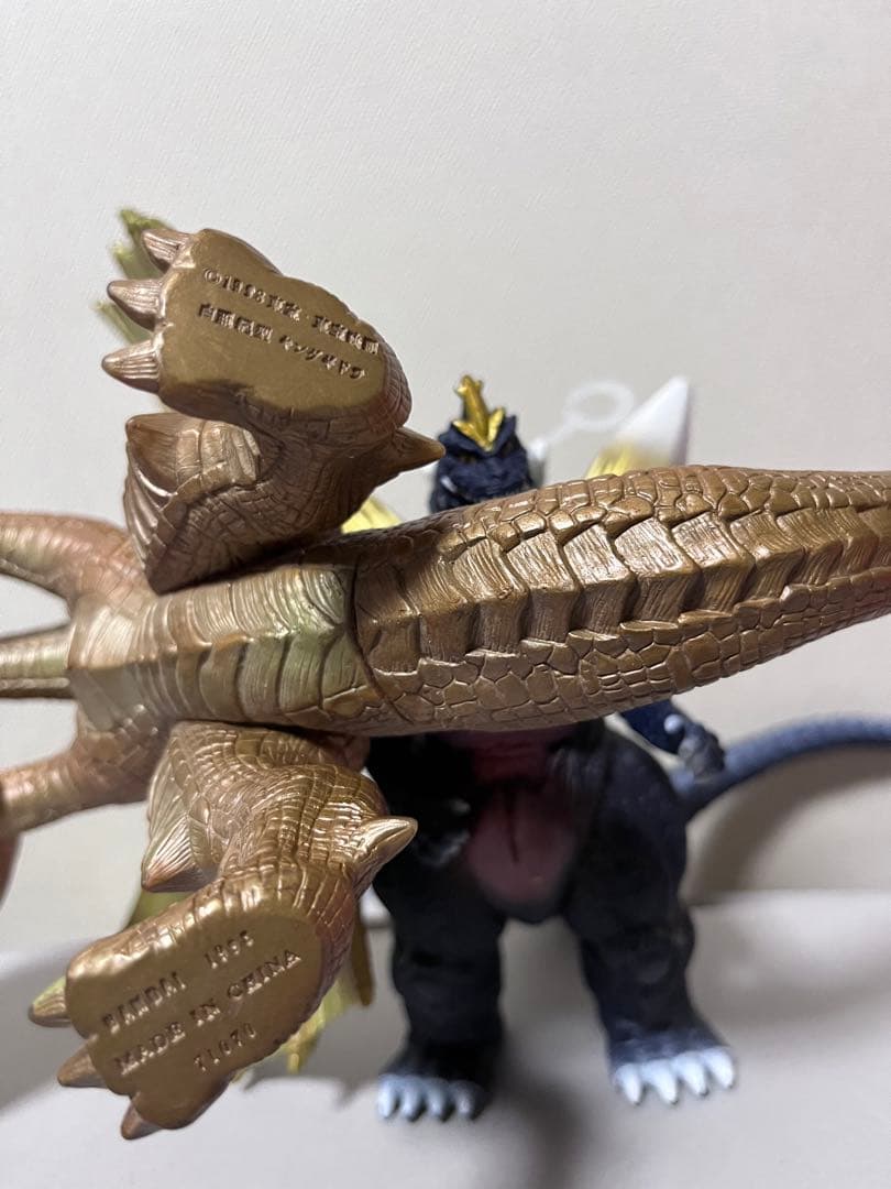 ゴジラ　　ソフビセット　ジャンク品